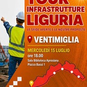 Ventimiglia, il 15 luglio confronto su infrastrutture e sviluppo: il centrosinistra chiama il territorio