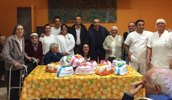 Sanremo: questa mattina la Messa per la Pasqua alla casa di riposo 'Borea' con Iacobucci e Il Grande Sanremo: questa mattina la Messa per la Pasqua alla casa di riposo 'Borea' con Iacobucci e Il Grande