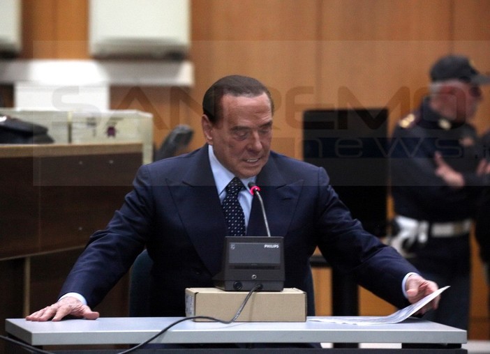 Reggio Calabria: Silvio Berlusconi depone al processo a Claudio Scajola, "Non ho mai avuto rapporti di alcun tipo con Amedeo Matacena" (Foto)