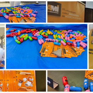 Imperia: "Sei un Supereroe se non mi butti", campagna contro i mozziconi di sigarette gettati ovunque (Foto e Video)