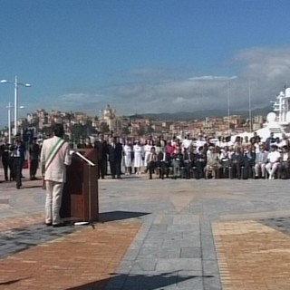 Imperia: nel nuovo porto intitolata stamattina una piazza ai Marinai d'Italia