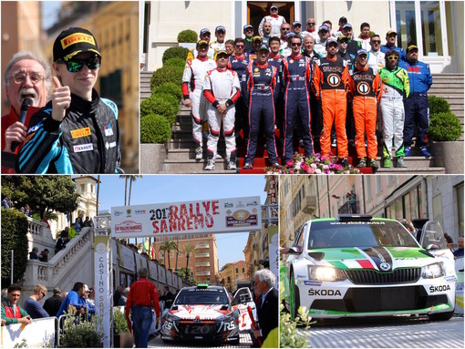 Ha preso il via il 64° Rallye di Sanremo, lo spettacolo della partenza sotto al Casinò (Foto e Video)