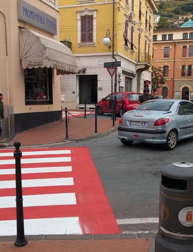 Ventimiglia: 54 passaggi pedonali rifatti in tutta la città, il Sindaco Scullino "Parola d'ordine sicurezza"