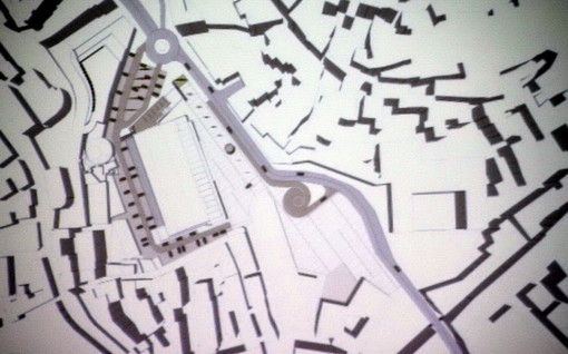 Il posteggio interrato viene mostrato anche nei progetti