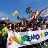 Sabato prossimo il 'Sanremo Pride': attesa l'ondata arcobaleno in città, ecco i divieti in centro Sabato prossimo il 'Sanremo Pride': attesa l'ondata arcobaleno in città, ecco i divieti in centro