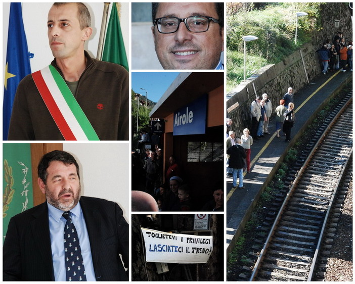 Ventimiglia: soppressione di tre stazioni ferroviarie liguri sulla tratta piemontese, scatta la protesta Ventimiglia: soppressione di tre stazioni ferroviarie liguri sulla tratta piemontese, scatta la protesta