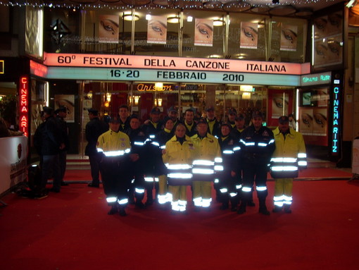Sanremo: anche la Protezione Civile per la sicurezza del 'Red Carpet' dell'Ariston