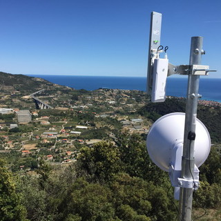 Camporosso, Camporosso mare, Vallecrosia, Vallecrosia alta e zone circostanti da ieri connesse alla rete wireless di Sistel