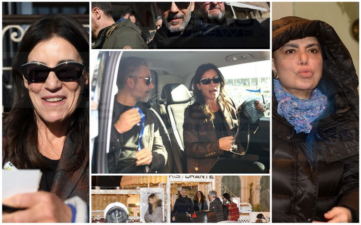 #Sanremo2019: il Festival è già in città, ecco Paola Turci, Loredana Bertè, Beppe Fiorello ed i Negrita (Foto)