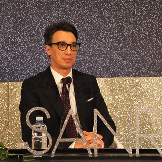 Paolo Jannacci in conferenza stampa all'Ariston Paolo Jannacci in conferenza stampa all'Ariston