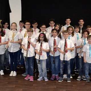 Gli allievi del progetto “Orchestrando Yamaha” di Sanremo e Arma di Taggia al Festival Nazionale di Pergine Valsugana (Tn)