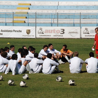 Calcio: Sanremese, ecco il primo allenamento con Vincenzo Chiarenza