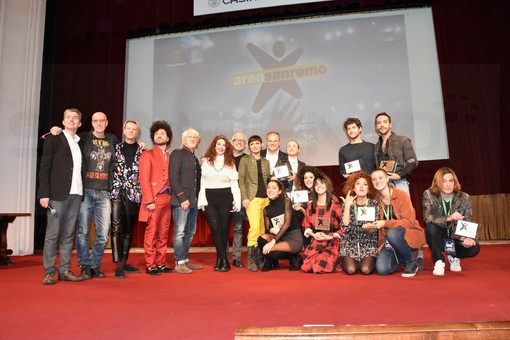 La premiazione di Area Sanremo 2019