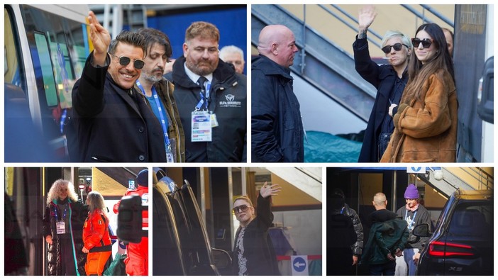 Festival di Sanremo 2024: anche oggi giornata di prove all'Ariston, sfilata di big e tanti i fan (Foto) Festival di Sanremo 2024: anche oggi giornata di prove all'Ariston, sfilata di big e tanti i fan (Foto)