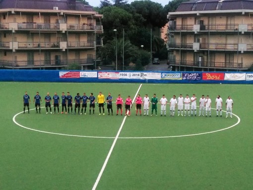 Calcio. Eccellenza. Botta e risposta al "De Vincenzi": l'Imperia scappa con Laera, il Pietra recupera con Auteri