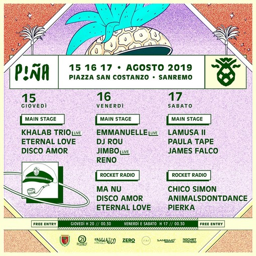 Il programma di “Piña 2019”