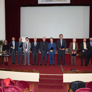La premiazione al Casinò
