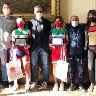 La premiazione in Comune a Bordighera