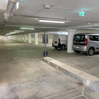Il parcheggio interrato di Ospedaletti