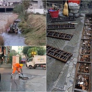 Sanremo: piogge in arrivo, Comune al lavoro per la pulizia di torrenti, tombini e griglie Sanremo: piogge in arrivo, Comune al lavoro per la pulizia di torrenti, tombini e griglie