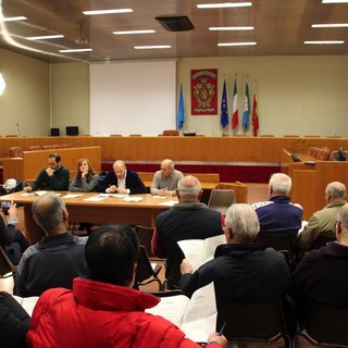 Le immagini dalla sala consiliare del Comune di Ventimiglia