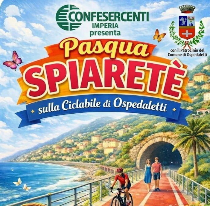 Ospedaletti festeggia la primavera con “Pasqua Spiaretè”: shopping, gusto e animazione sul mare