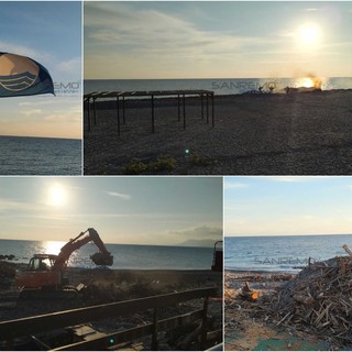 Le immagini dal lungomare di Bordighera