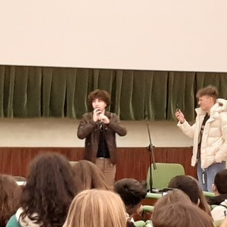 Anche gli studenti del 'Fermi-Polo-Montale' hanno assistito quest'anno alle proiezioni del 'Ponente Film Festival'