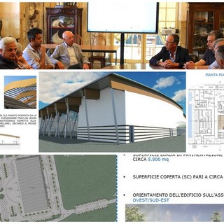 Il progetto del Palazzetto dello Sport