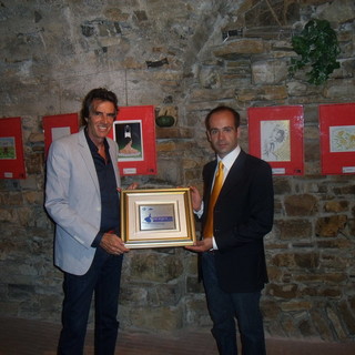 Pepi Morgia vincitore della 1a edizione del 'Premio Città di Civezza per la Multimedialità'