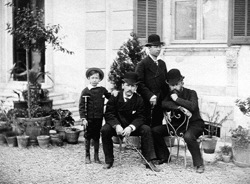 Petr Ilic e Modest Cajkovskij a Coldirodi nel 1878 Petr Ilic e Modest Cajkovskij a Coldirodi nel 1878