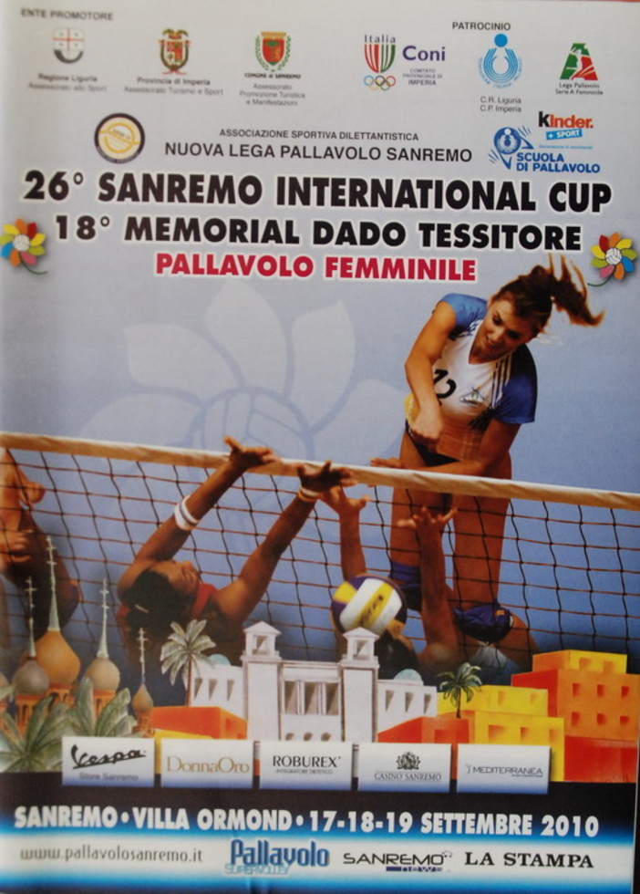 Sanremo: nel weekend si svolge la 26a edizione della Sanremo Cup - Trofeo Tessitore'