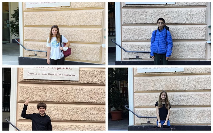 Tutti i promossi ai Conservatori e i vincitori di concorsi musicali della ‘Scuola di Musica Città di Sanremo’