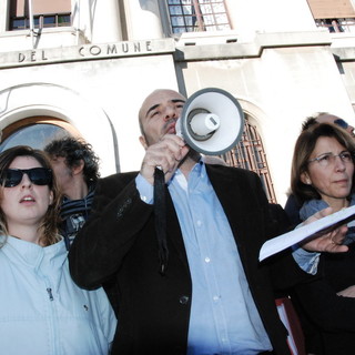 Imperia: stamane la protesta dei commercianti per la Tares, il resoconto di una mattinata di 'ordinaria follia'