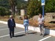 Ventimiglia: con l'arrivo dell'illuminazione pubblica è stato ufficialmente aperto il nuovo posteggio di Latte