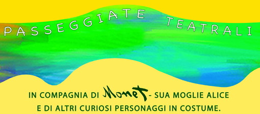 Bordighera: due percorsi teatrali tra luglio ed agosto sulla figura del grande pittore Monet