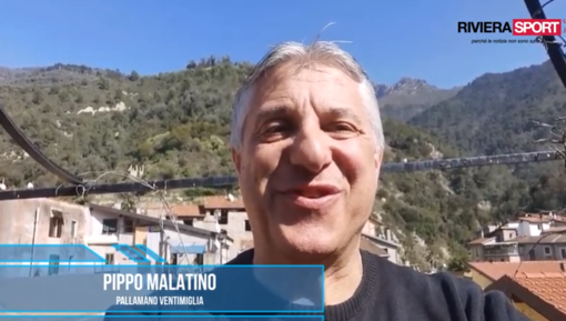 Pippo Malatino, allenatore della Pallamano Ventimiglia