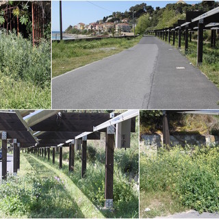 Sanremo: la bella stagione è alle porte, ma il parcheggio di Bussana Mare è ancora una ‘giungla’ (Foto)