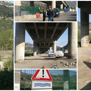 Ventimiglia: pulizia sul greto del Roya... il giorno dopo, zona completamente sgomberata (Foto e Video)