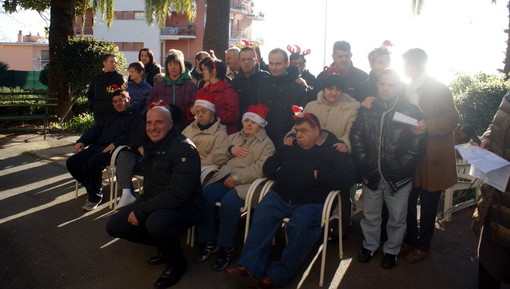 Sanremo: ieri la presentazione del Presepe realizzato dai ragazzi dell'Anffas Onlus