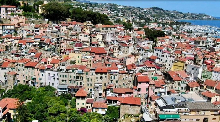 La 'Pigna', il centro storico di Sanremo