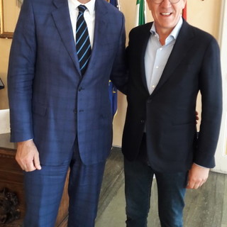 Sanremo: il Sindaco riceve il Questore Laricchia “Grazie per il lavoro svolto e per l’attenzione per la nostra città”