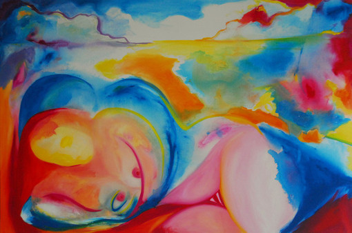 Uno dei quadri di Noel Gazzano Uno dei quadri di Noel Gazzano