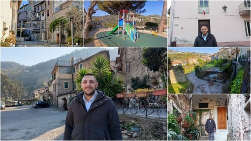Vallecrosia, il candidato sindaco Cristian Quesada: &quot;Interventi e progetti per rilanciare il centro storico&quot; (Foto e video)