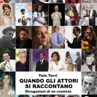 Sanremo: alla FOS la presentazione del libro ‘Quando gli attori si raccontano. Divagazioni di un cronista’ di Toto Torri