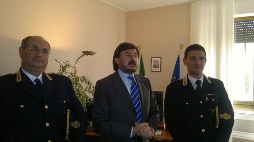 Imperia: presentati questa mattina in Questura il nuovo Capo della Squadra Mobile e il nuovo dirigente della Divisione Anticrimine