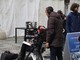 Le riprese in piazza Eroi