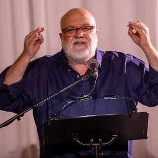 Roberto Alinghieri in ‘Il viaggio di Magellano’ al Teatro romano di Ventimiglia