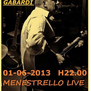 Arma di Taggia: domani sera alle 22 al 'Menestrello' il concerto 'live' di Ramon Gabardi