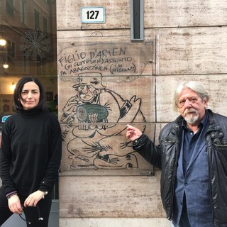 Sanremo Riverso al Caffè Roma Sanremo omaggia Bonvi